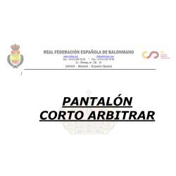 PANTALÓN CORTO ÁRBITRO